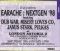 Earache Nextgen98 Tour